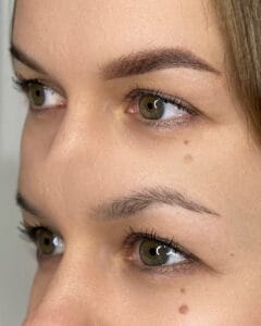 Härchentechnik bei Permanent Make-up in Hamburg – realistische Pigmentierung einzelner Härchen
