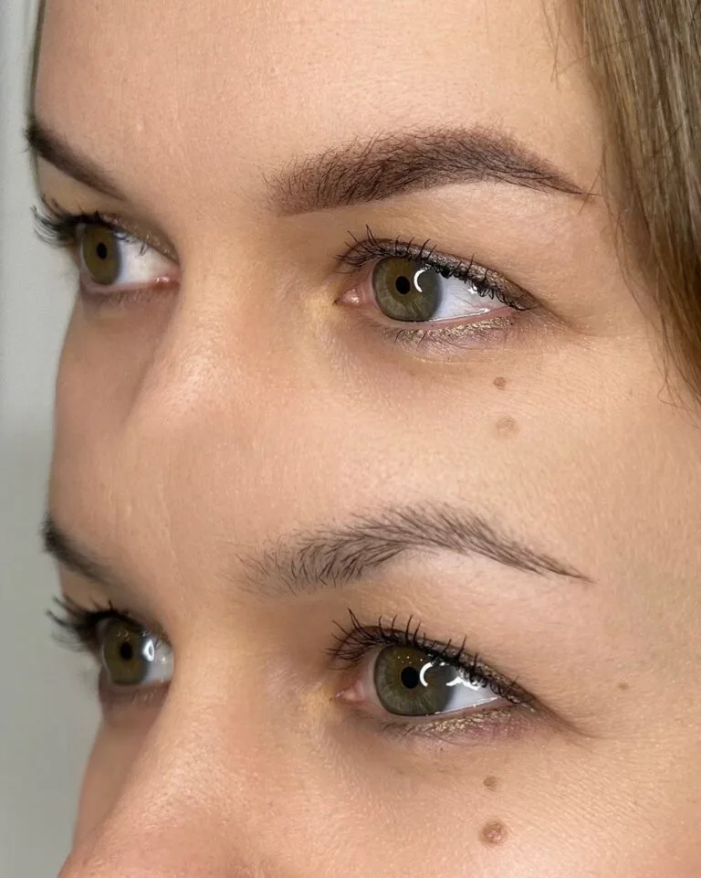 Härchentechnik bei Permanent Make-up in Hamburg – realistische Pigmentierung einzelner Härchen